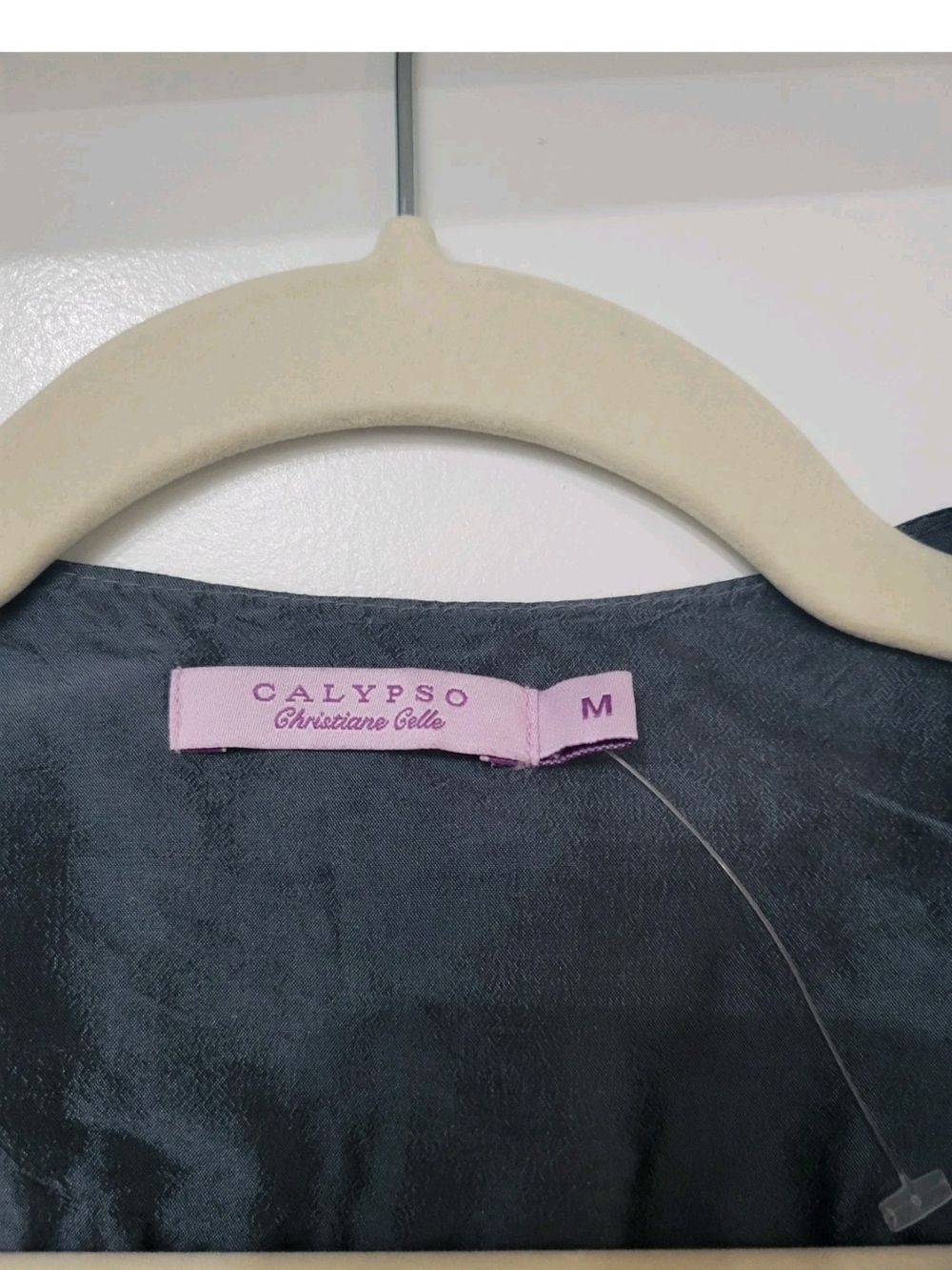 Vintage Y2K Calypso Christiane Celle 100% Silk Dress - NWOT - M - Picture 2 of 7